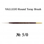 Vallego round Toray Brush 5/0